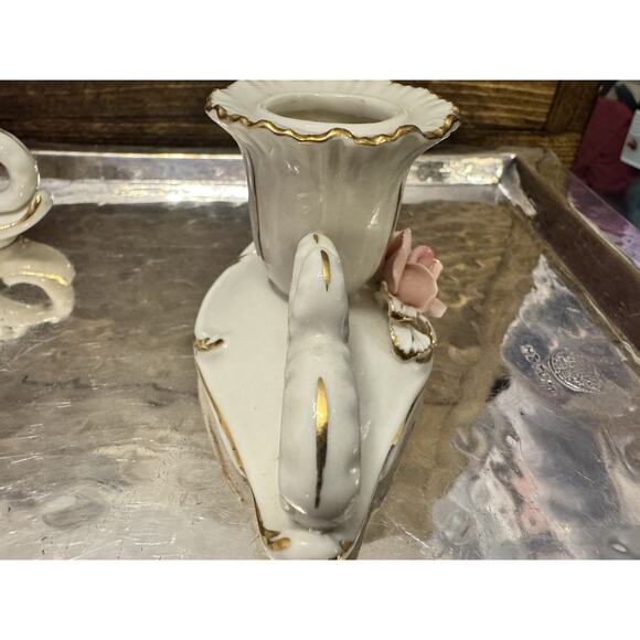 Dresden Germany Candleholder Vintage - Picture 15 of 15